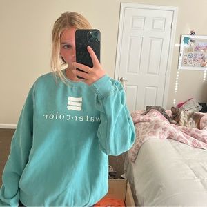 Watercolor Crewneck Sweatshirt